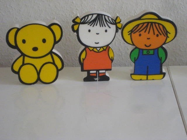 Dick Bruna piep figuren Playcraft squeeze Vintage, Kinderen en Baby's, Speelgoed | Babyspeelgoed, Ophalen of Verzenden, Gebruikt