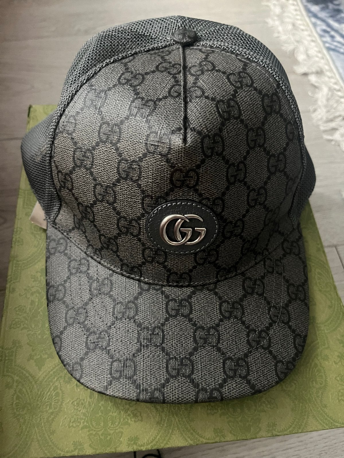 Originele Gucci pet - Nieuw met doos, Kleding | Heren, Ophalen of Verzenden, Nieuw, 57 cm (M, 7⅛ inch) of minder, Pet