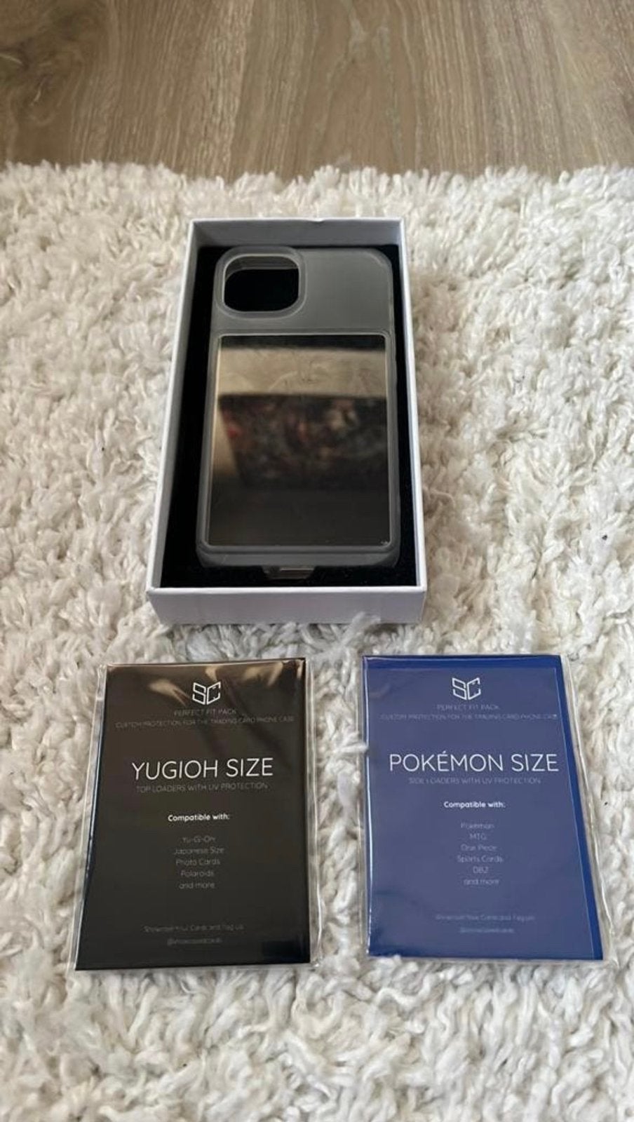 2x Pokemon/Yugioh telefoonhoesje - iphone 13 & 14, Telecommunicatie, Ophalen of Verzenden, Gebruikt