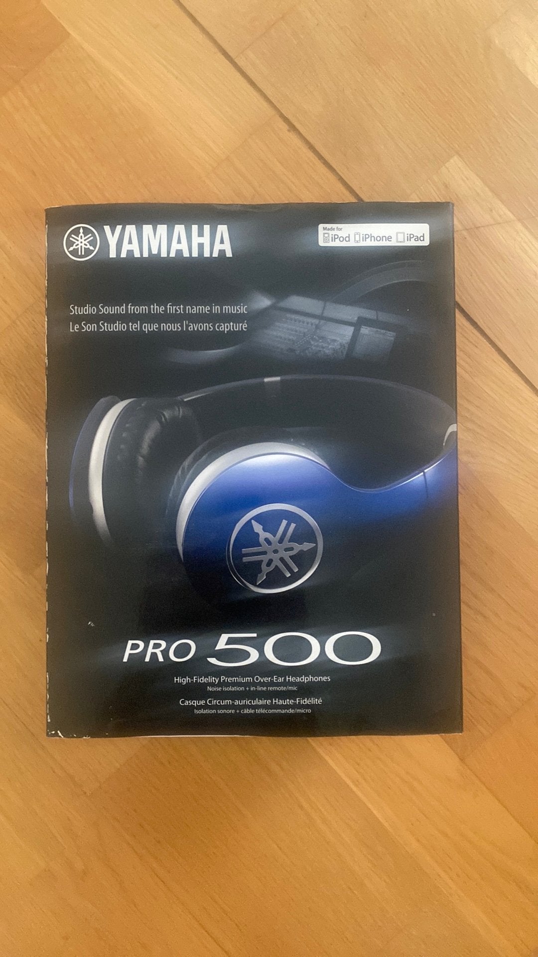 Yamaha pro 500 dj Headphone in doos, Ophalen, Zo goed als nieuw, Overige merken