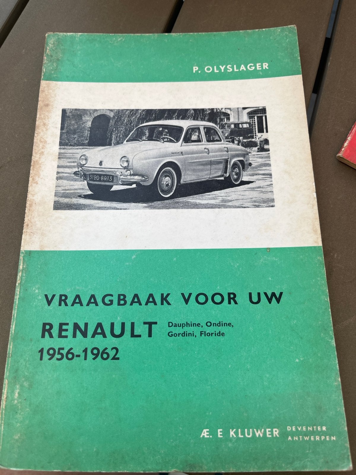 Vraagbaak Renault Dauphine Ondine Gordini Floride 1956-1962, Ophalen of Verzenden