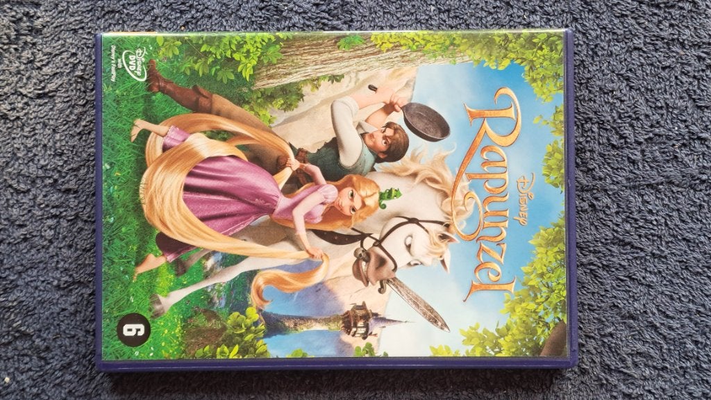 Rapunzel, Cd's en Dvd's, Dvd's | Tekenfilms en Animatie, Zo goed als nieuw, Amerikaans, Alle leeftijden, Ophalen of Verzenden