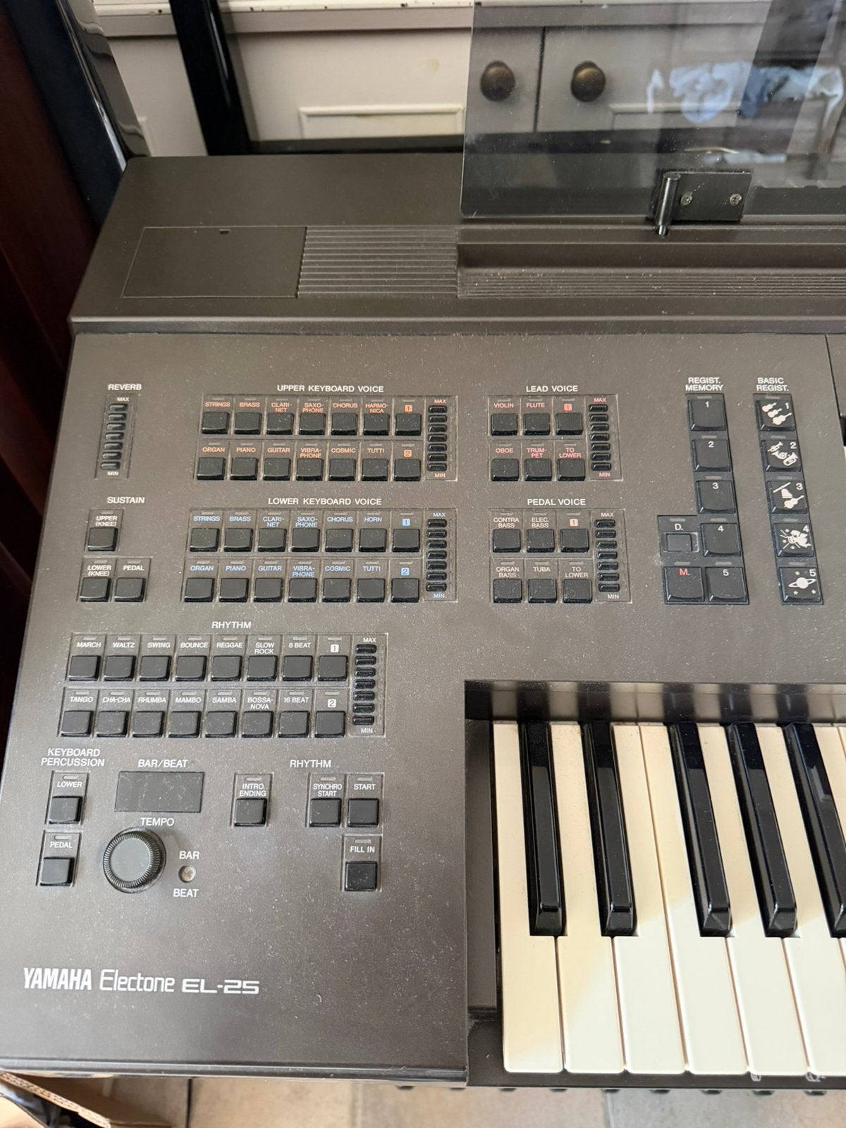 Yamaha Electone EL-25, Muziek en Instrumenten, Orgels, Ophalen of Verzenden, Zo goed als nieuw, 2 klavieren, Orgel