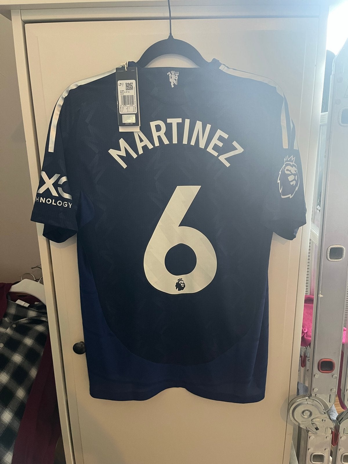 Man Utd 24/25 Uitshirt Spelersversie Lisandro Martinez, Maat M, Ophalen of Verzenden, Nieuw, Shirt