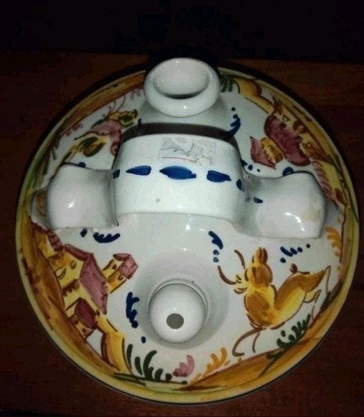 Antieke Spaanse aardewerk kruik, Ophalen of Verzenden