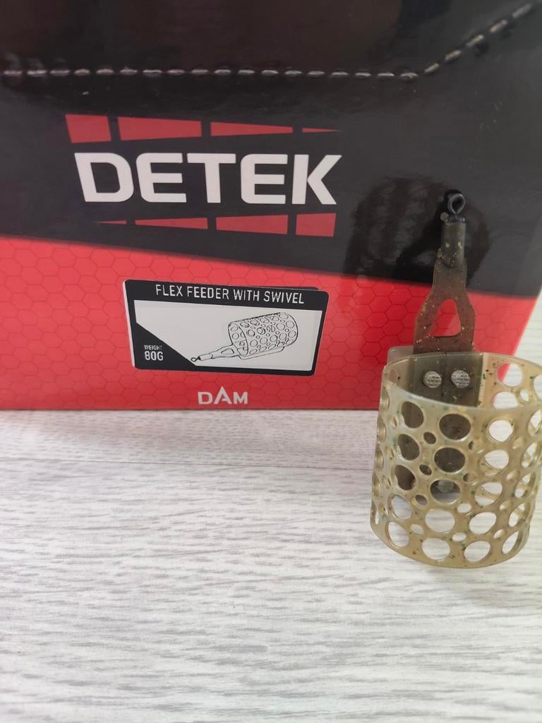 24 x Stuks Dam Detek Flex Feeder With Swivel 80g, Verzenden, Nieuw, Dobber of Lood