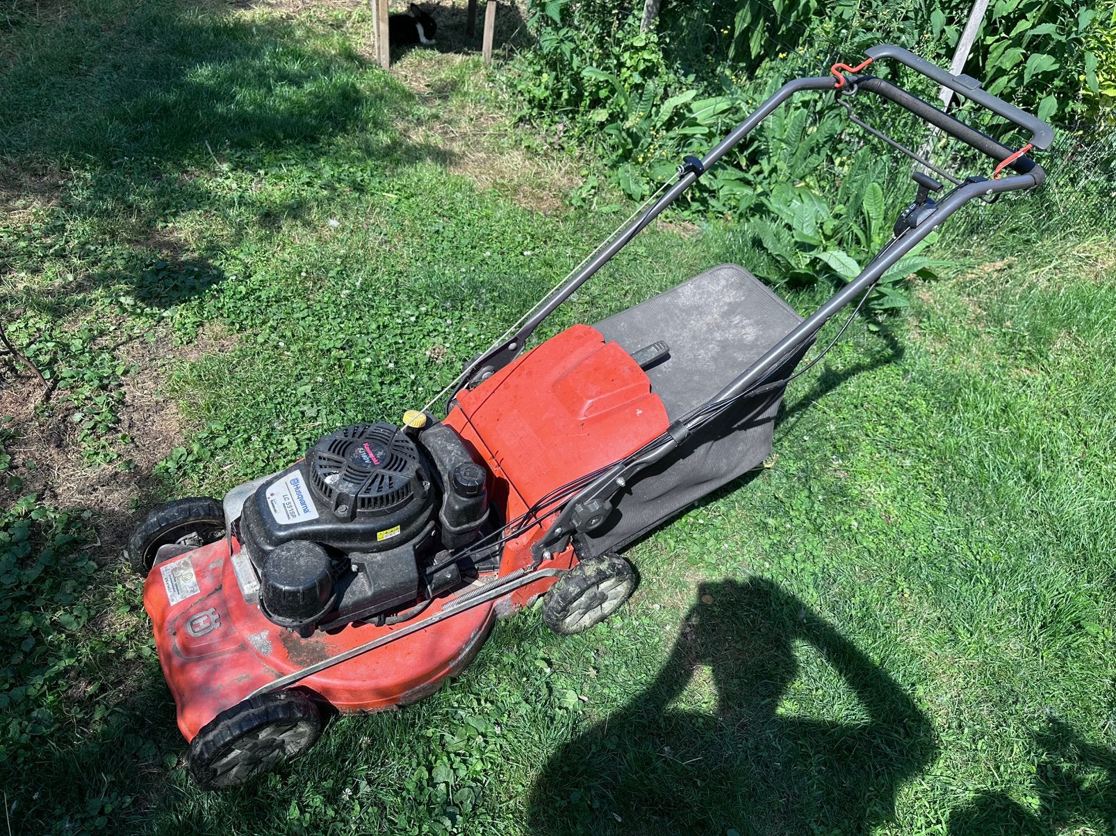 Husqvarna lc 551sp loopmaaier te koop, Ophalen, Cirkelmaaier, Gebruikt, 50 cm of meer