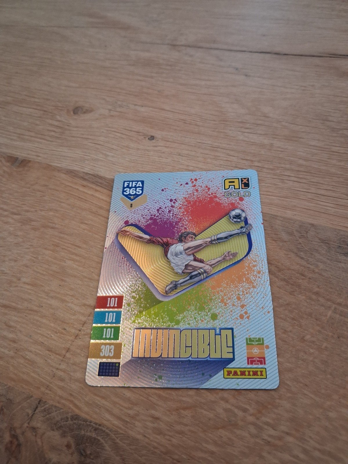 Golden baller invisible panini fifa 2027. Te koop of te ruil, Ophalen of Verzenden, Zo goed als nieuw, Plaatje