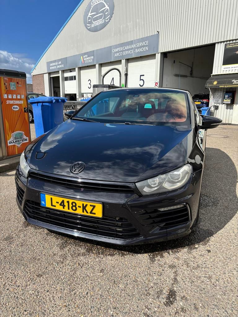 Volkswagen Scirocco 2.0 TSI 132KW DSG 2014 Zwart, Auto's, 1287 kg, 4 cilinders, 1984 cc, Zwart