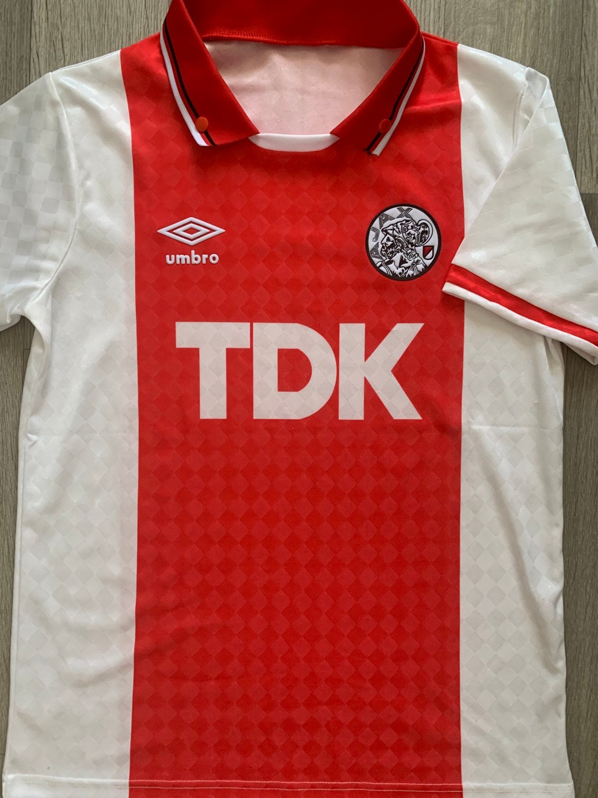 Shirt Ajax 1989 - 1990, Maat XL, Verzenden, Zo goed als nieuw, Shirt