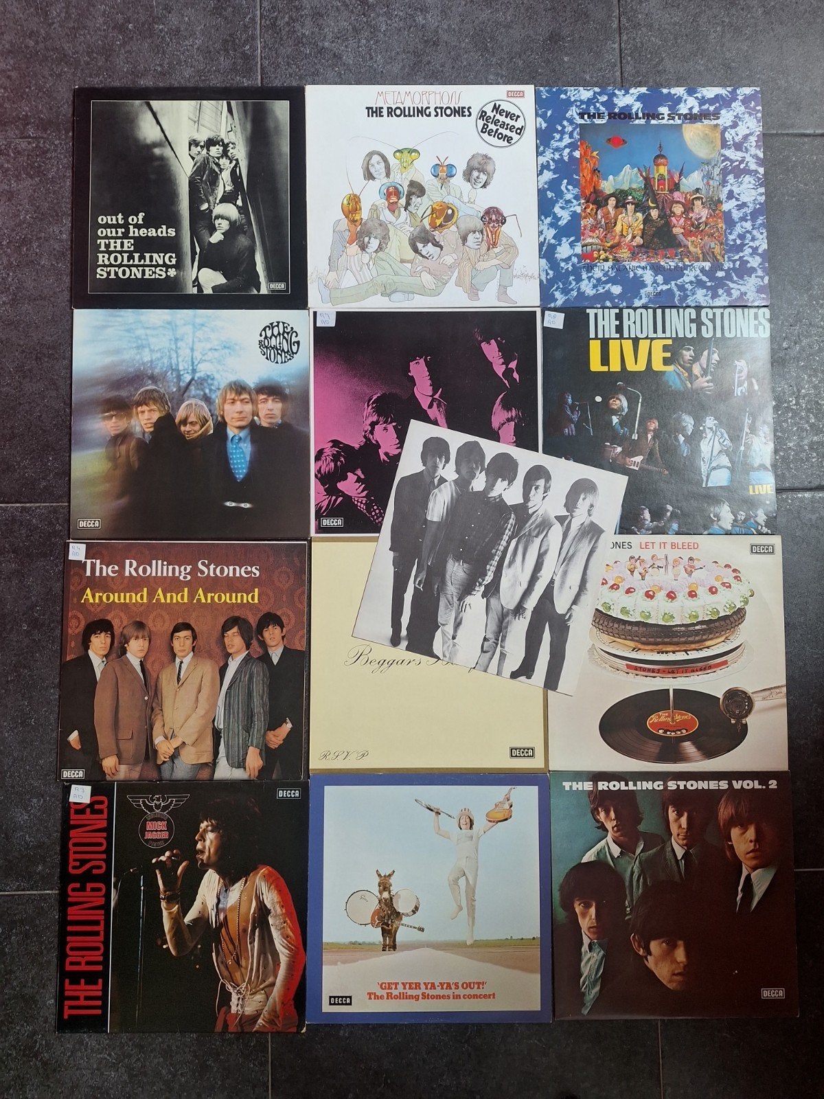 Rolling Stones box set 12x vinyl lp, Verzenden, Zo goed als nieuw, 12 inch
