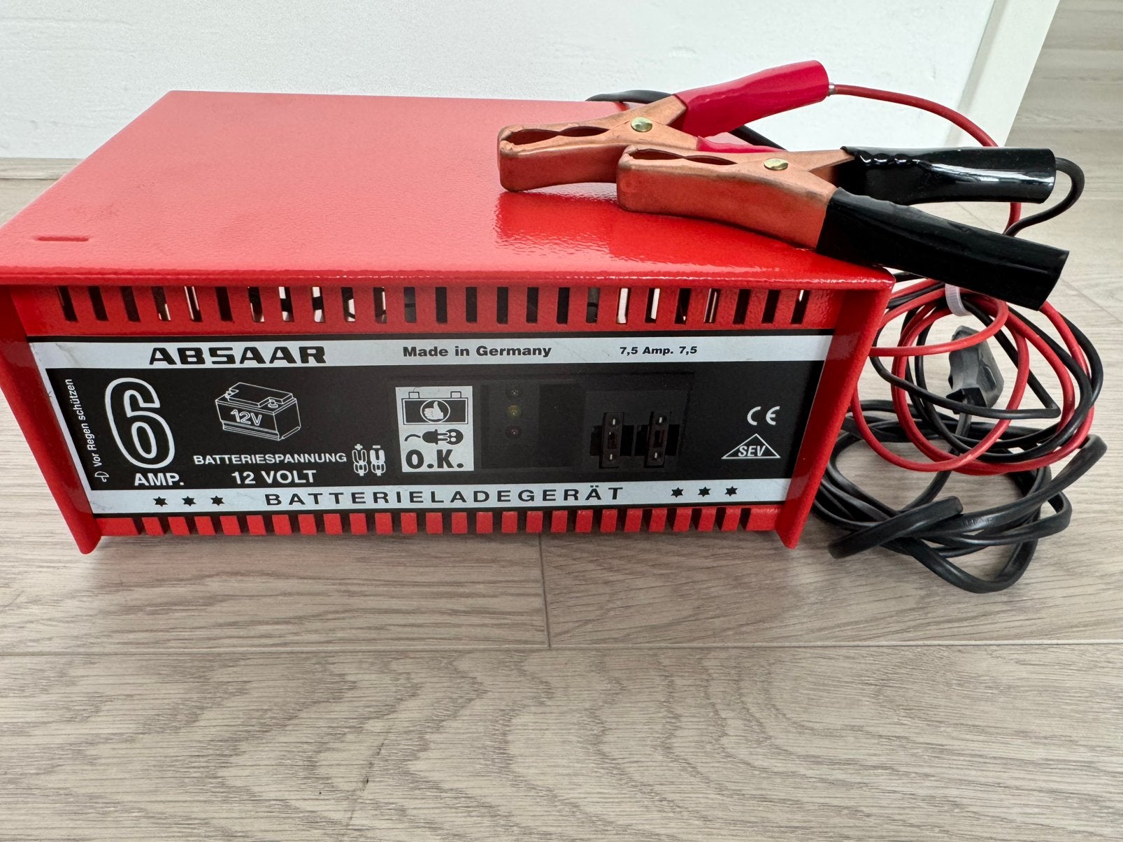 Absaar BBL lader 6 Amp 12 V, Ophalen of Verzenden, Nieuw