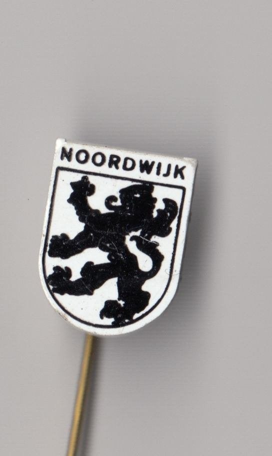 Noordwijk Stadswapen speldje, Gebruikt, Niet vindbaar, Niet vindbaar, Speldje of Pin