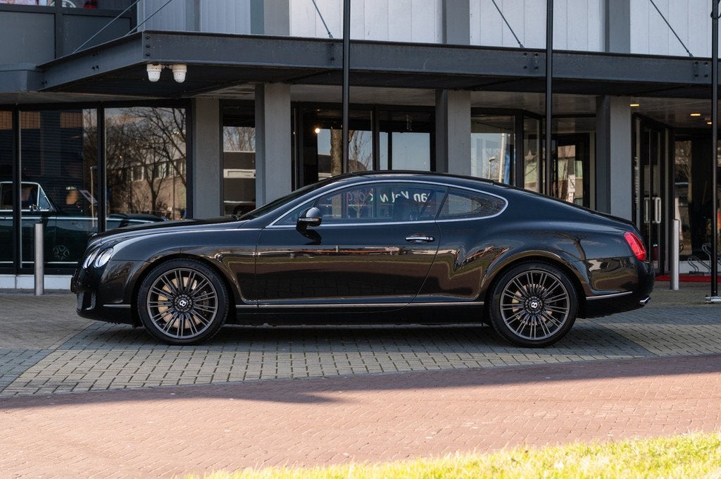 Bentley Continental GT 6.0 W12 Speed (bj 2009, automaat), Automaat, Zwart, 12 cilinders, Bedrijf