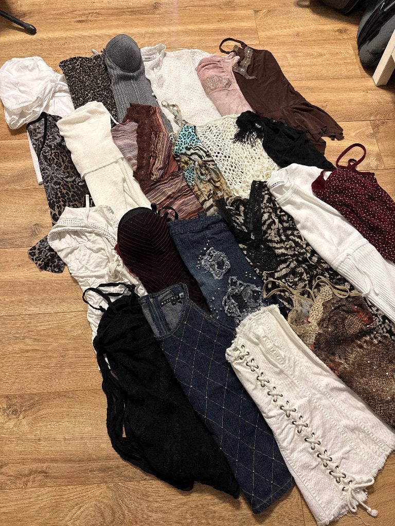 Grote collectie y2k tops, Overige kleuren, Ophalen of Verzenden, Korte mouw, Maat 36 (S)