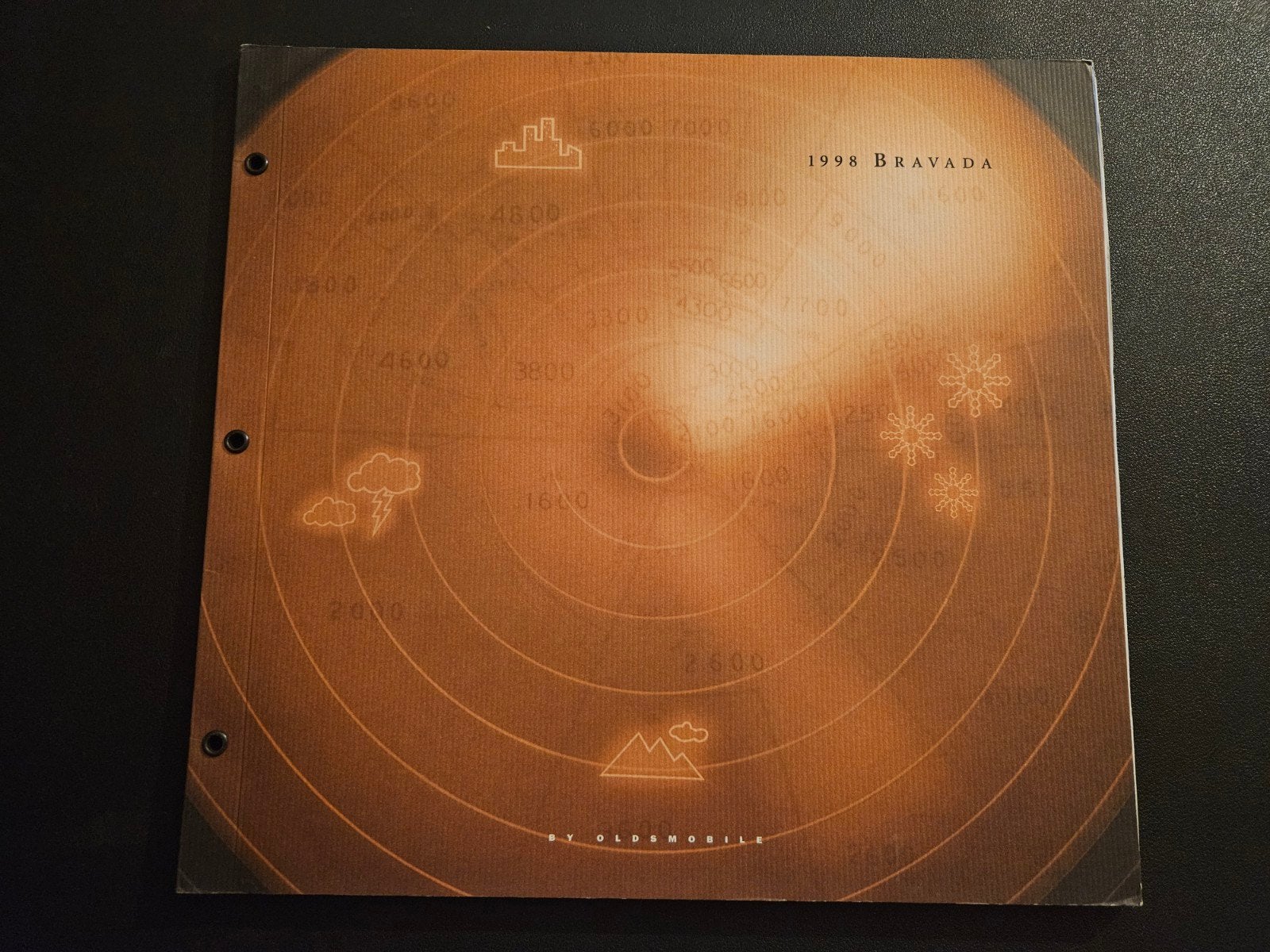 Brochure Oldsmobile Bravada 1998 USA, Ophalen of Verzenden, Zo goed als nieuw, Overige merken