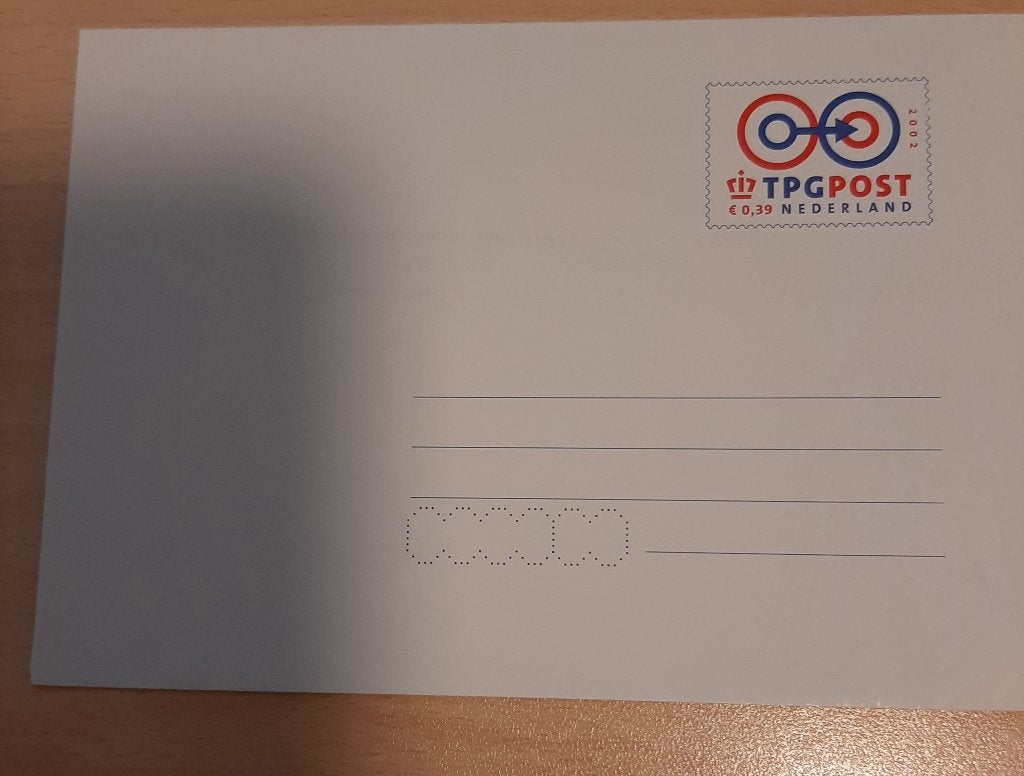 2002 Envelop TPG Post, Verzenden, Envelop