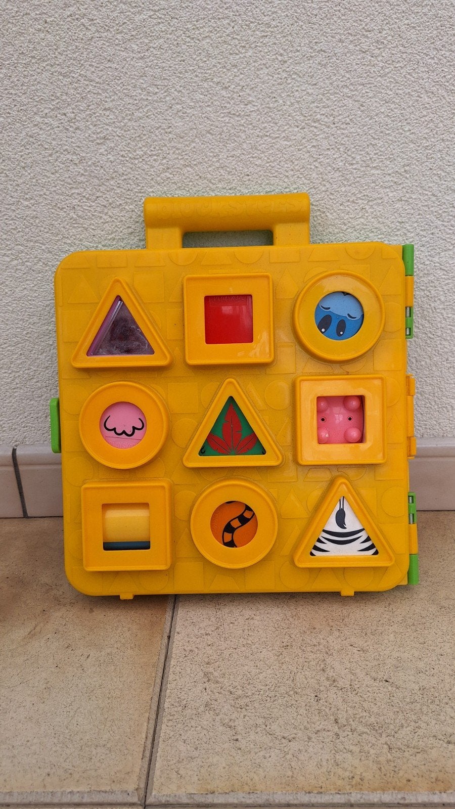 Playskool Vormenstoof Koffer - Educatief Speelgoed, Ophalen of Verzenden, Gebruikt, Overige typen