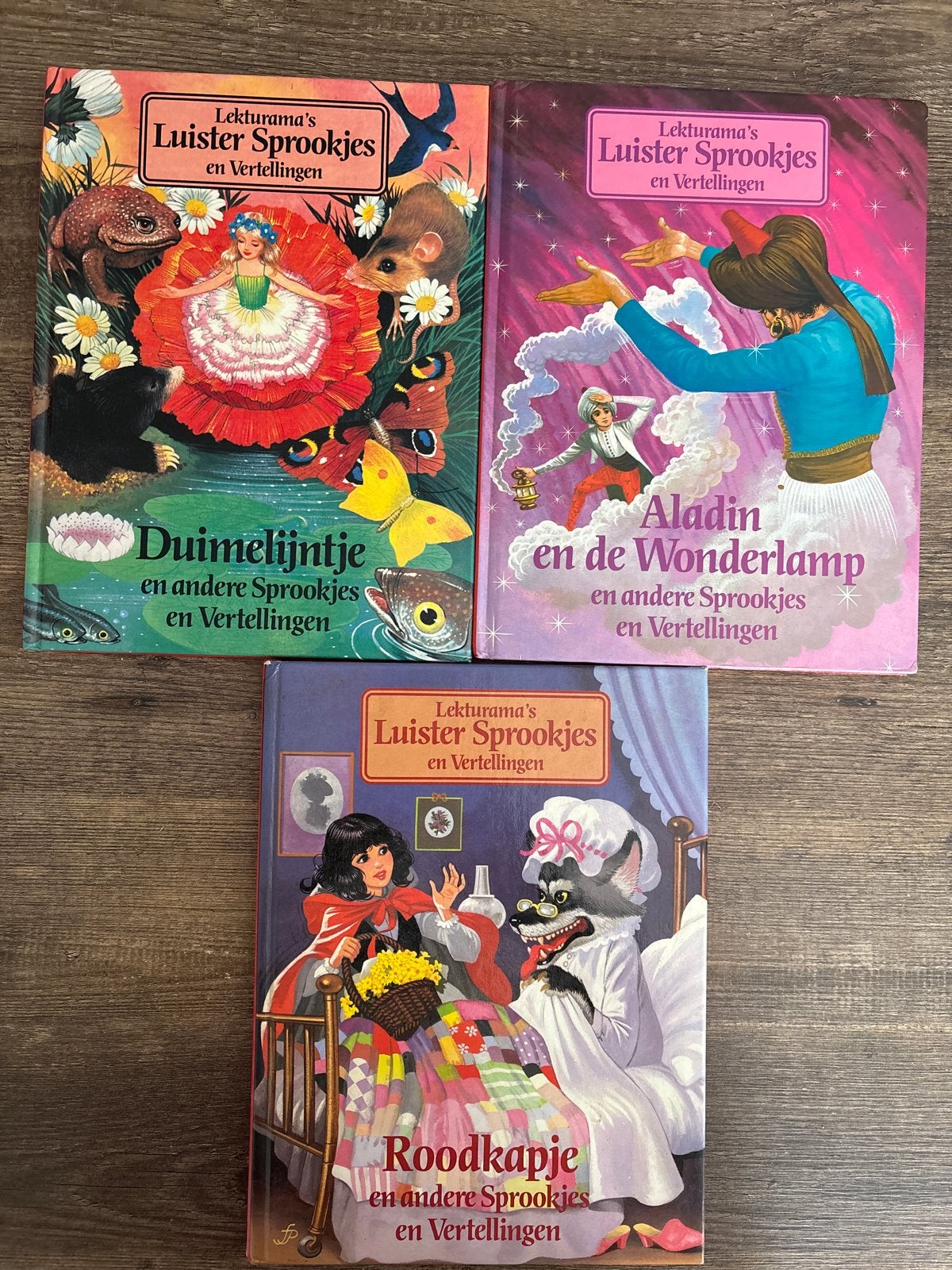 Lekturama's Luister Sprookjes en Vertellingen - 3 boeken, Ophalen of Verzenden, Gelezen