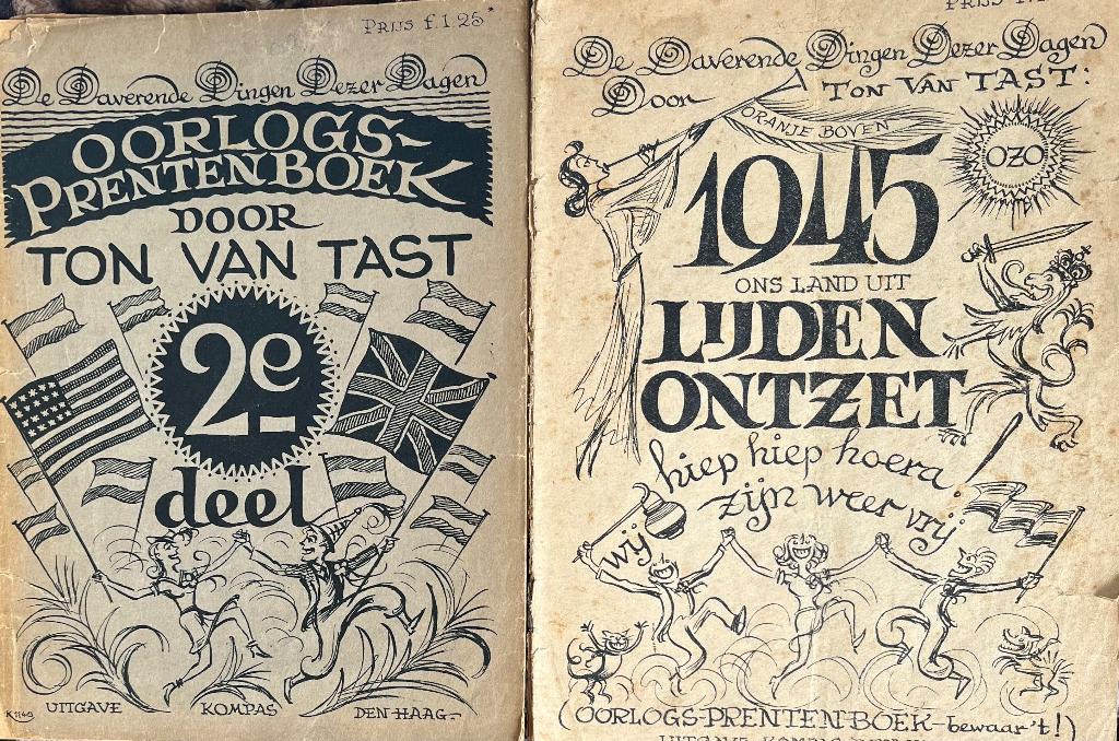 Daverende dingen dezer dagen. strip. wereldoorlog, Ton van Tast, Ophalen of Verzenden, Algemeen, Tweede Wereldoorlog