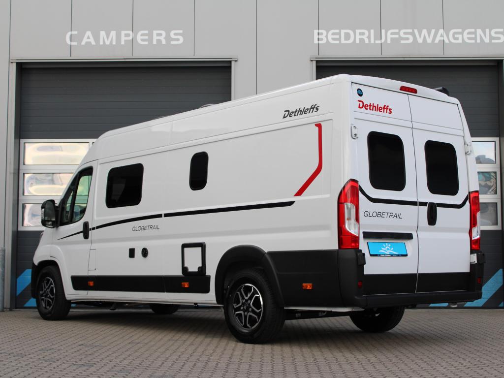 Dethleffs Globetrail 640 ES Active Automaat Hordeur, Caravans en Kamperen, Campers, Automaat, Luifel, Buscamper of Camperbus, Ringverwarming