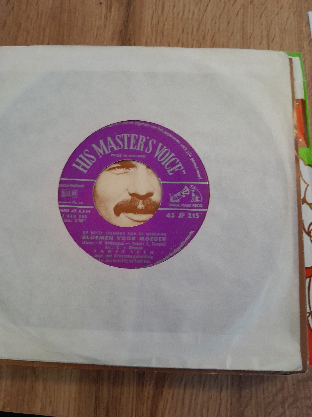 tanteleen 7 inch bloemen voor moeder, Cd's en Dvd's, Vinyl Singles, Ophalen of Verzenden, Zo goed als nieuw, Nederlandstalig