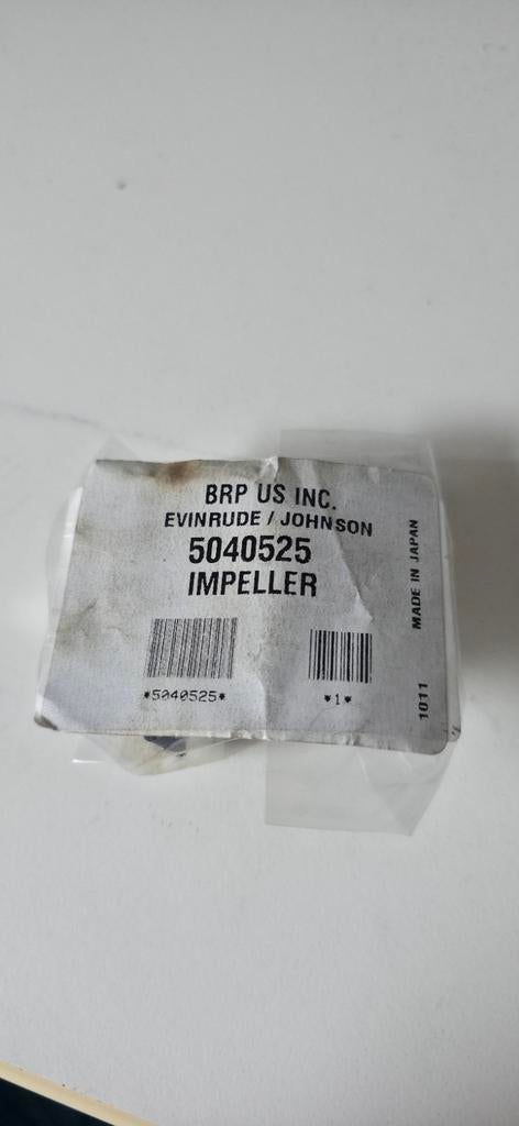 BRP Evinrude/Johnson Impeller 5040525, Ophalen of Verzenden, Nieuw, Motor en Techniek, Motorboot