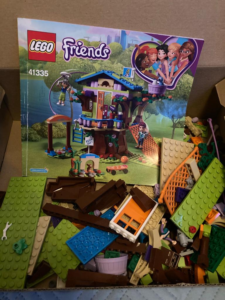 Lego Friends 41335 Mia's Boomhut - Compleet, Kinderen en Baby's, Speelgoed | Duplo en Lego, Gebruikt, Lego, Friends, Ophalen of Verzenden