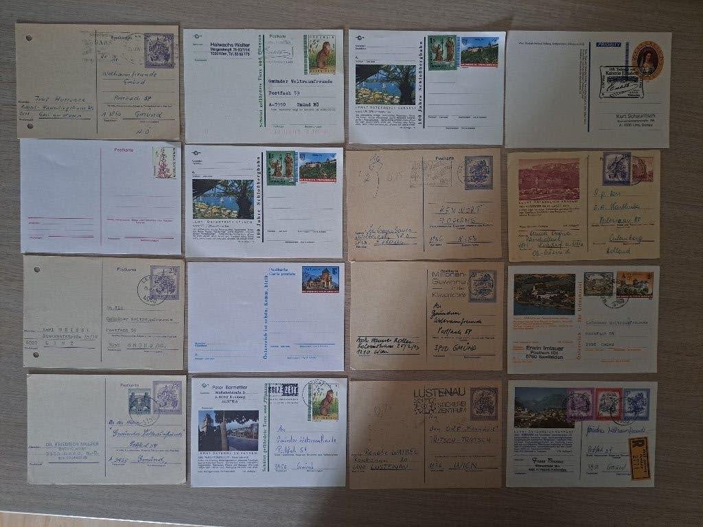 Oostenrijk briefkaarten gestempeld en postfris, Postzegels en Munten, Brieven en Enveloppen | Buitenland, Ophalen of Verzenden