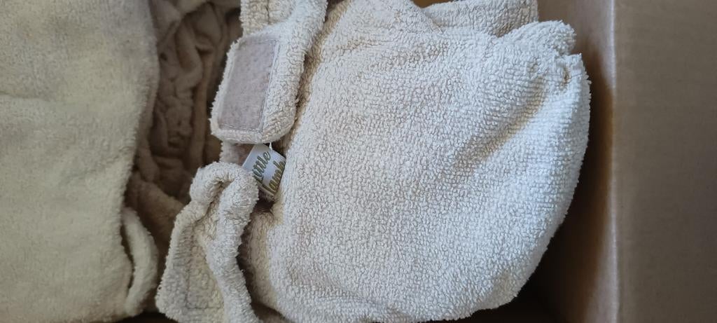 Little Lamb binnenluiers maat 3 met fleece inlegvellen, Ophalen of Verzenden, Gebruikt