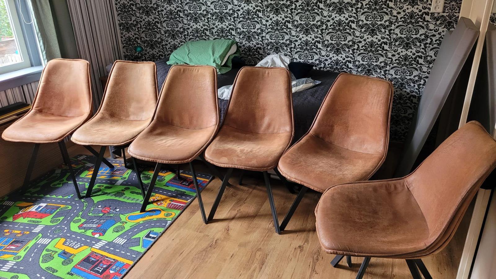 Woood stoelen, Ophalen, Gebruikt, Overige kleuren, Vijf, Zes of meer stoelen