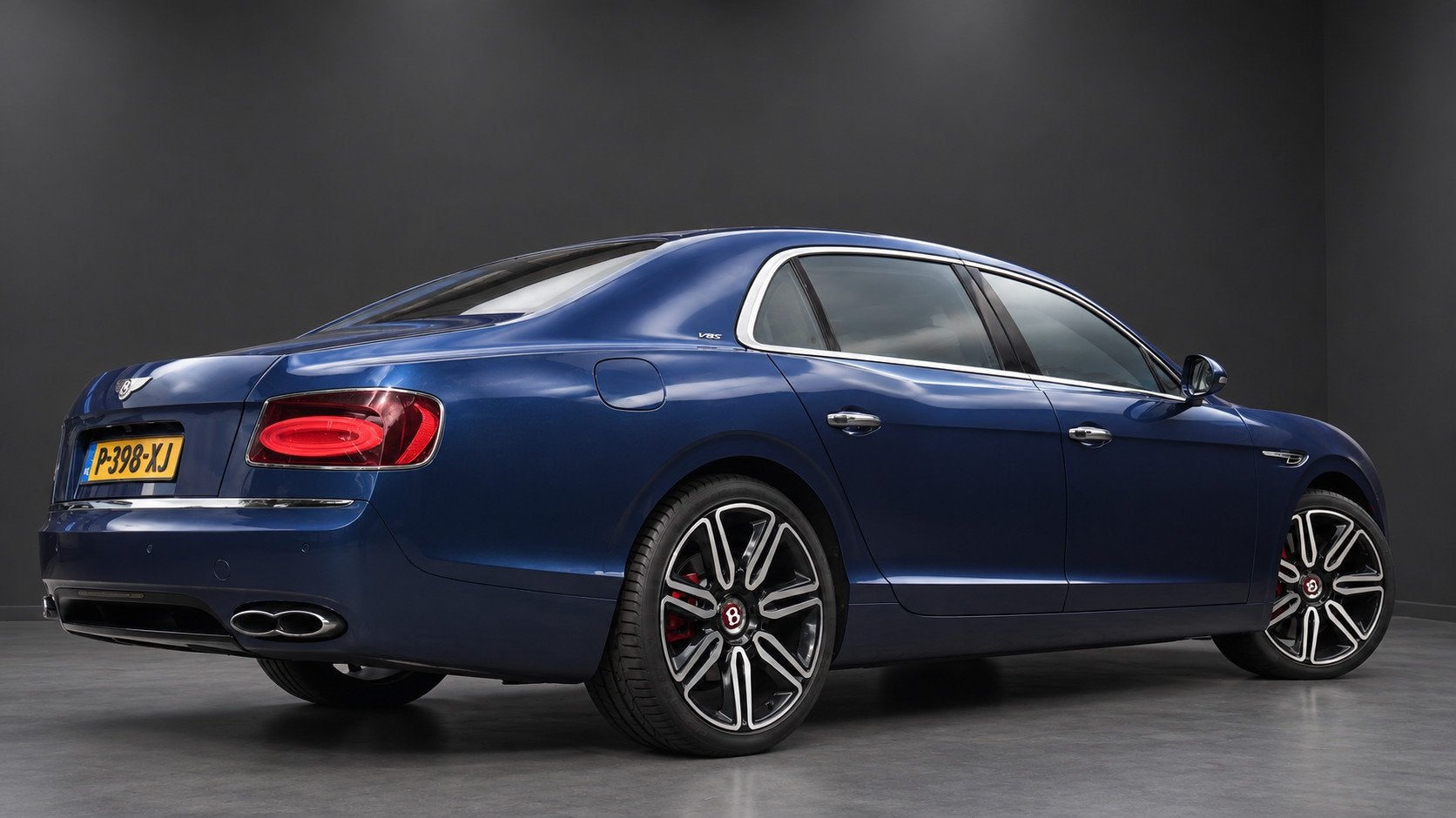 Bentley Flying Spur 4.0 V8 S Mulliner|Full-options|Fraaie st, Auto's, Automaat, Dealer onderhouden, Gebruikt, Leder