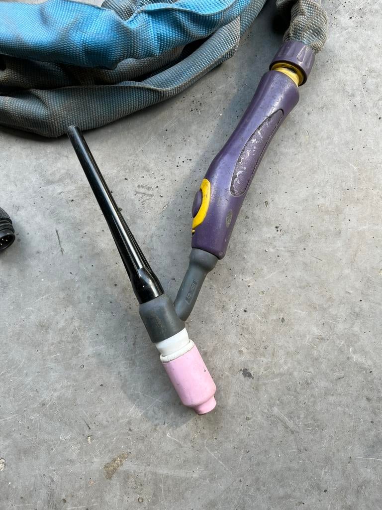 Parweld tig toorts, Doe-het-zelf en Verbouw, Gereedschap | Lasapparaten, Ophalen of Verzenden, Zo goed als nieuw, Minder dan 150 ampère