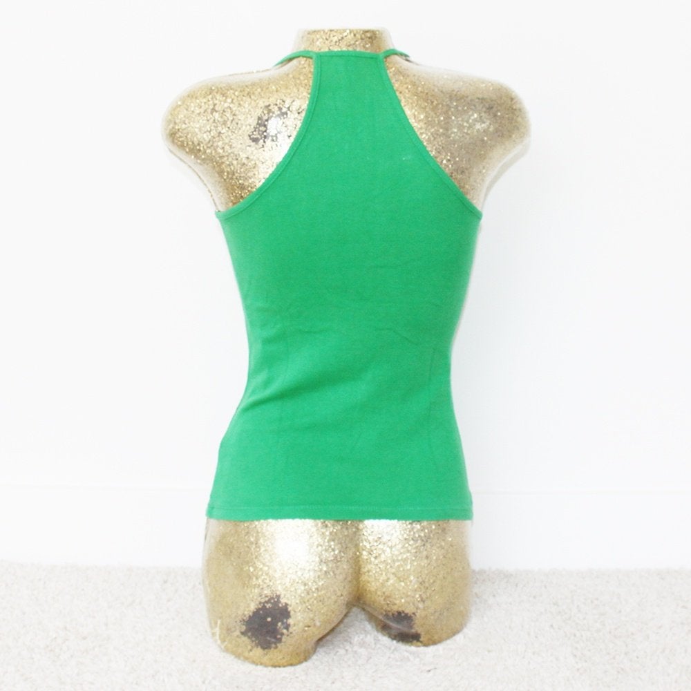 Fishbone Topje Groen (XS) - 43 € 10,-, Kleding | Dames, Fishbone, Ophalen of Verzenden, Zo goed als nieuw, Zonder mouw