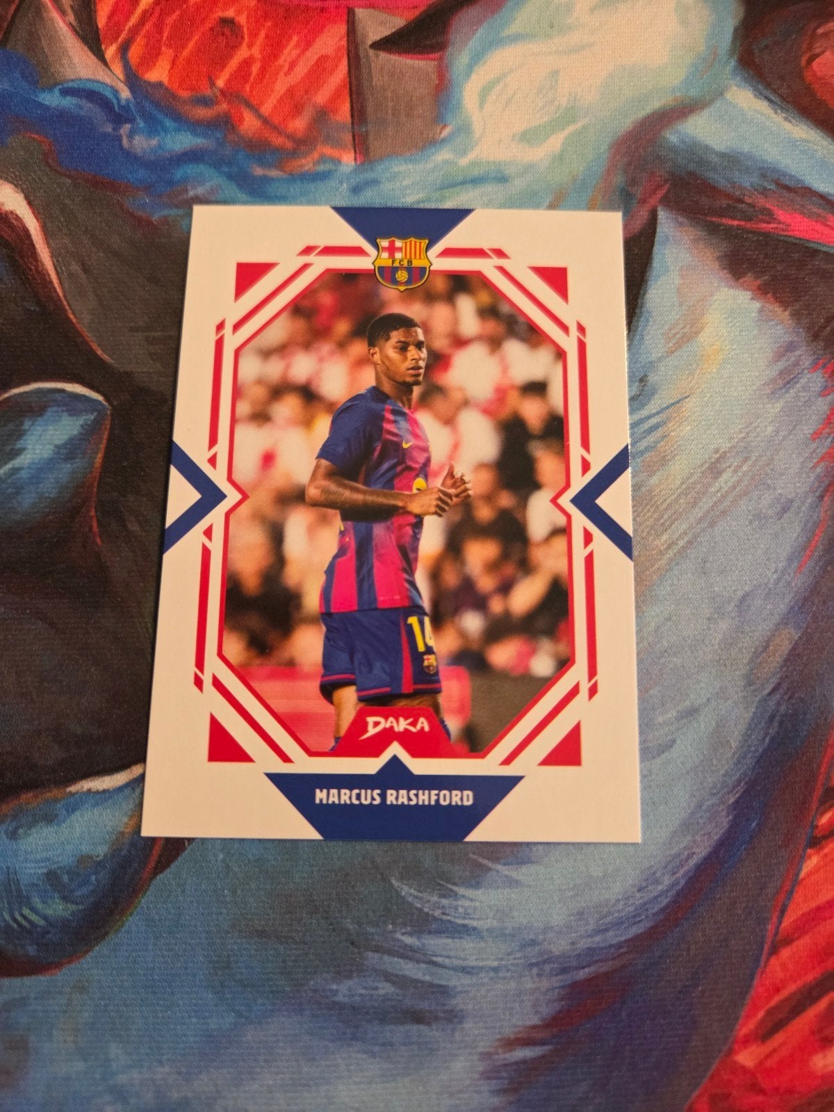 Marcus Rashford FC Barcelona Spelerskaart, Verzamelen, Sportartikelen en Voetbal, Ophalen of Verzenden