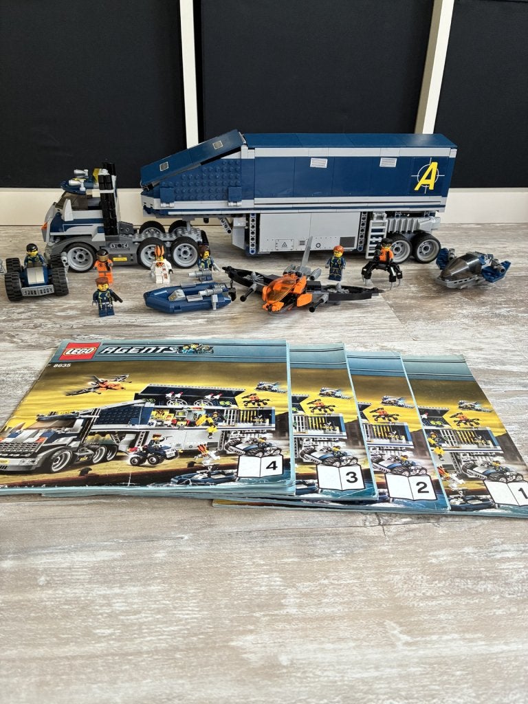 LEGO Mission 6 Mobile Command Center 8635, Niet ingevuld, Niet ingevuld, Niet ingevuld