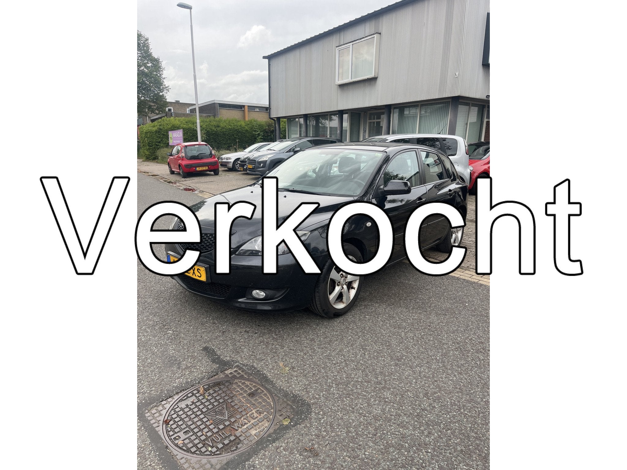 Mazda 3 Sport 1.6 Touring 5 Deurs,Airco. Apk 10-02-2027 Goed, Voorwielaandrijving, 1160 kg, Gebruikt, 4 cilinders