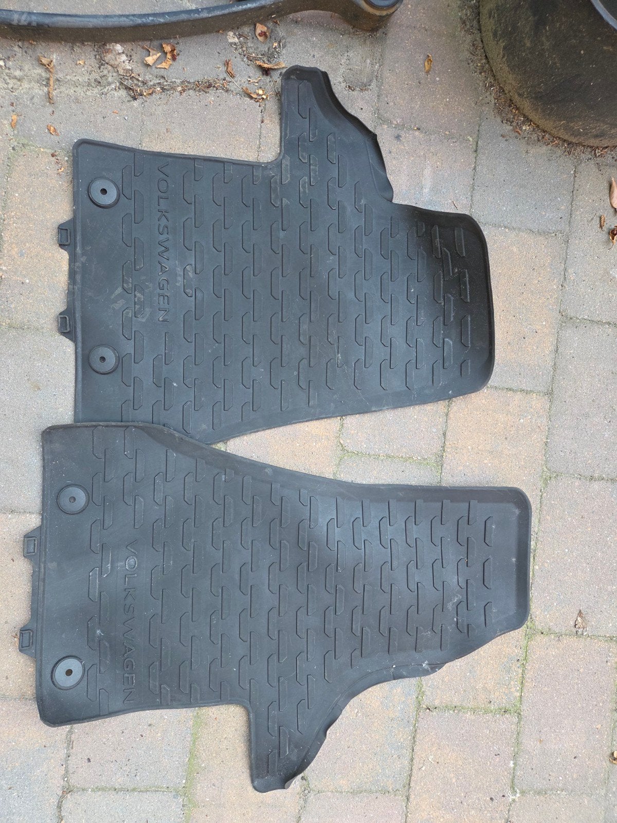 Originele rubber matten VW Transporter T6.1 California, Ophalen