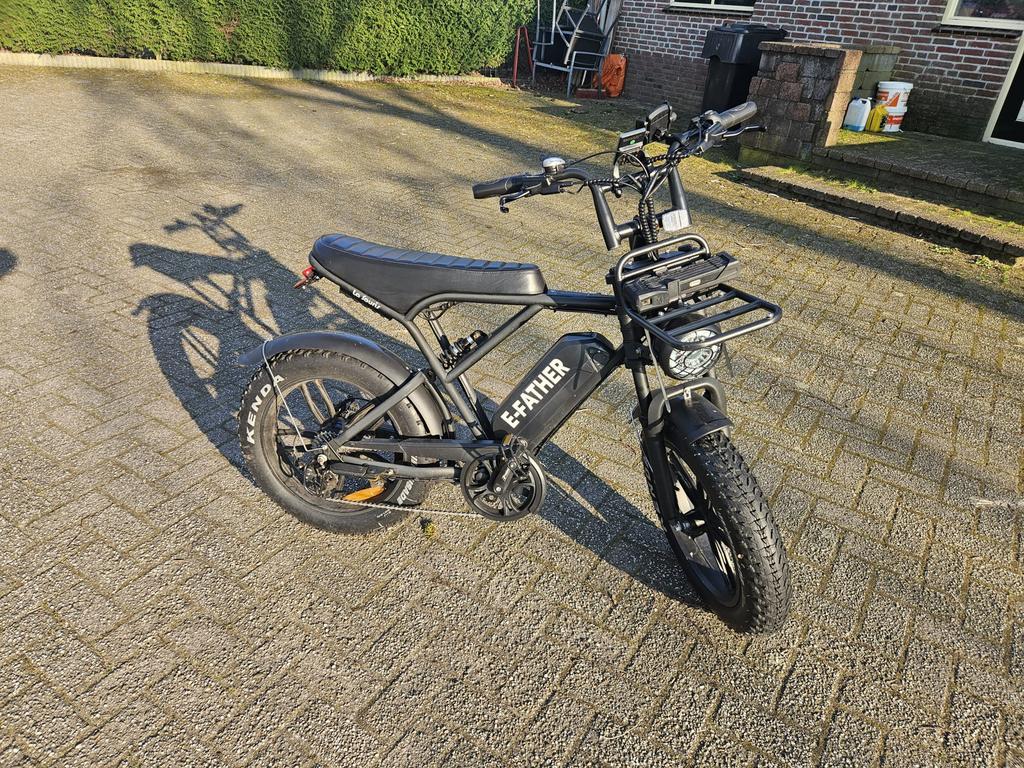 La Souris E-Father Fatbike te koop, Fietsen en Brommers, Elektrische fietsen, 59 cm of meer, Ophalen, Zo goed als nieuw, Overige merken