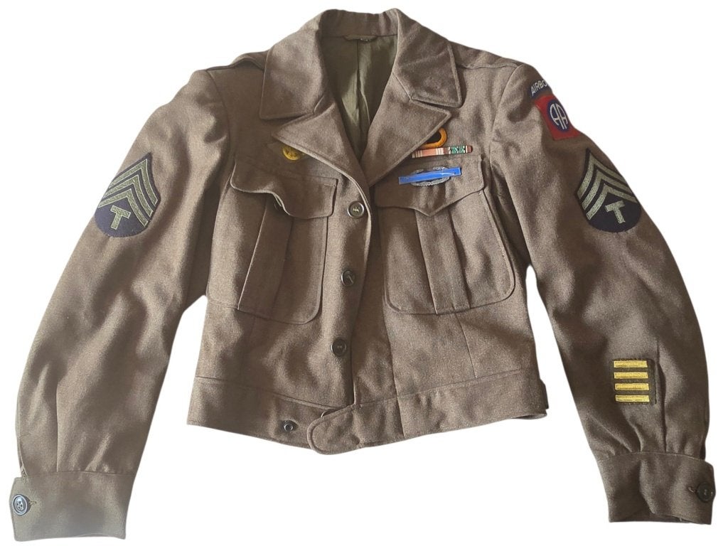 amerikaanse ww2 82 airborne ike jacket, Ophalen of Verzenden, Amerika, Kleding of Schoenen