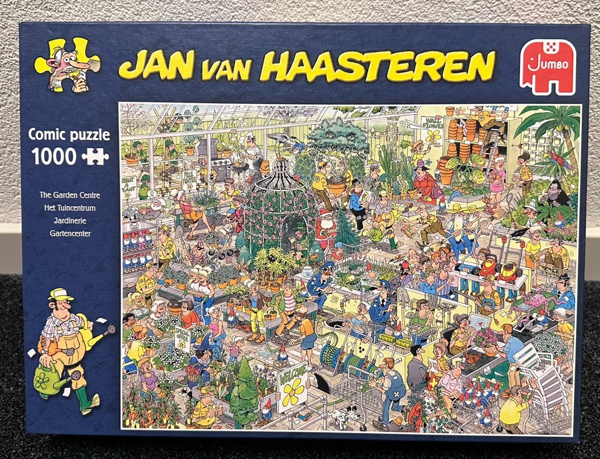 Jan van Haasteren puzzel HET TUINCENTRUM 1000 stukjes