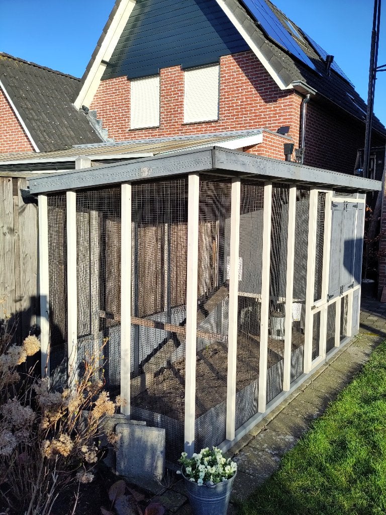 Luxe kippenhok met ren 6.5m2, Dieren en Toebehoren, Ophalen, Gebruikt, Kippenhok of Kippenren