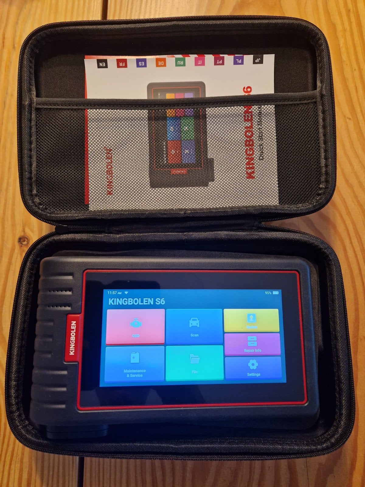 Kingbolen S6 Bluetooth OBD2 scanner - Diagnoseapparaat, Ophalen of Verzenden, Zo goed als nieuw, Niet van toepassing (geen EU-fabrikant/gemachtigde bekend)