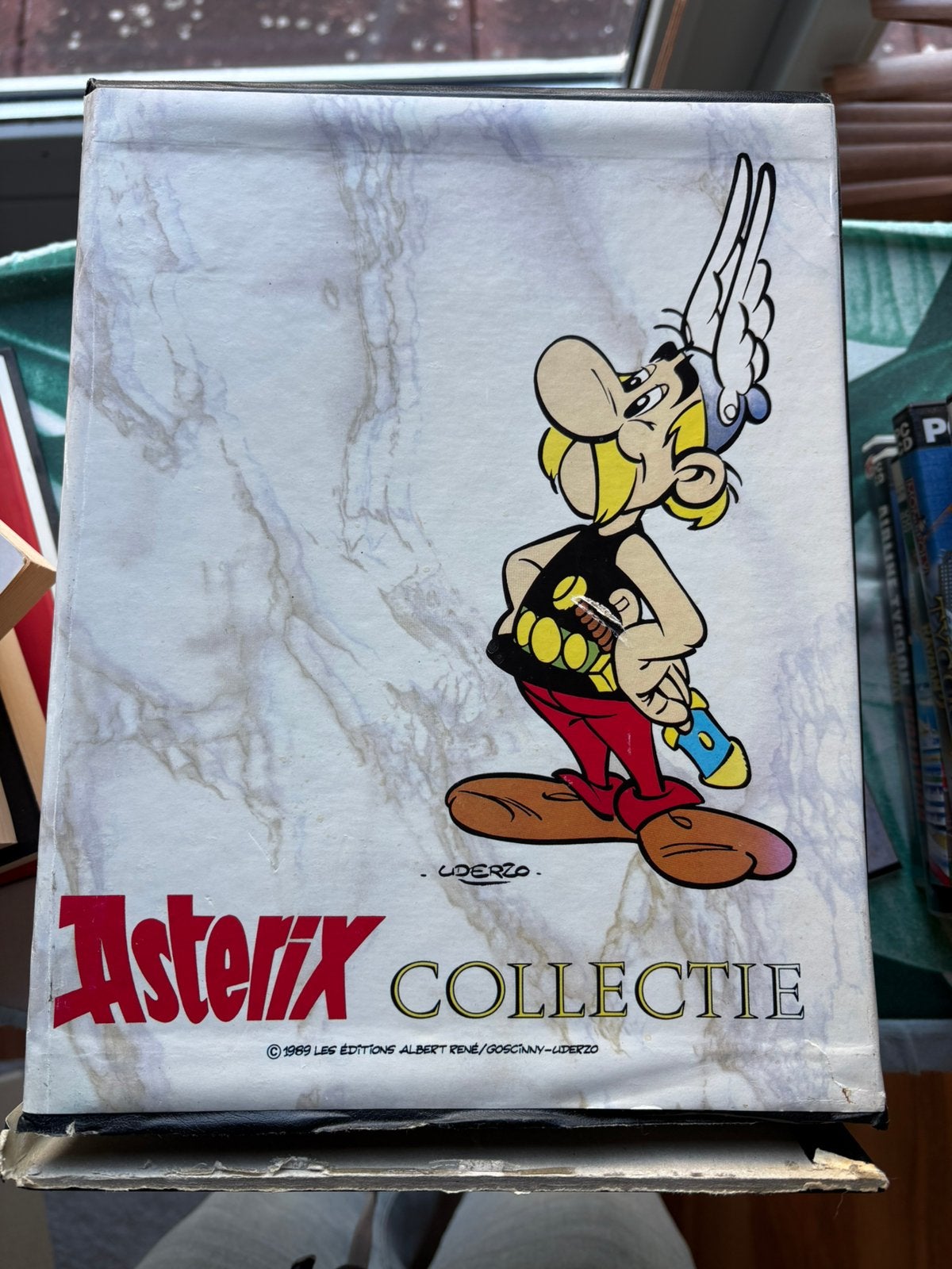 Asterix Collectie I-V en De Roos en het Zwaard, Boeken, Meerdere stripboeken, Ophalen, Zo goed als nieuw