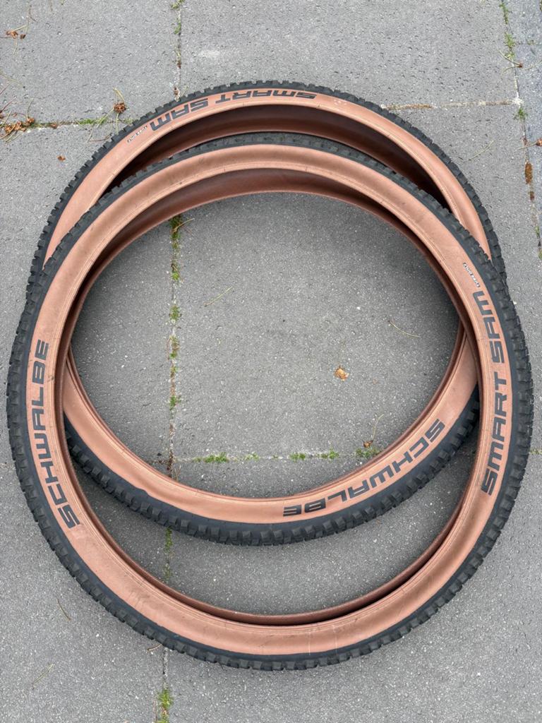 Schwalbe Smart Sam MTB banden - zo goed als nieuw, Ophalen, Mountainbike