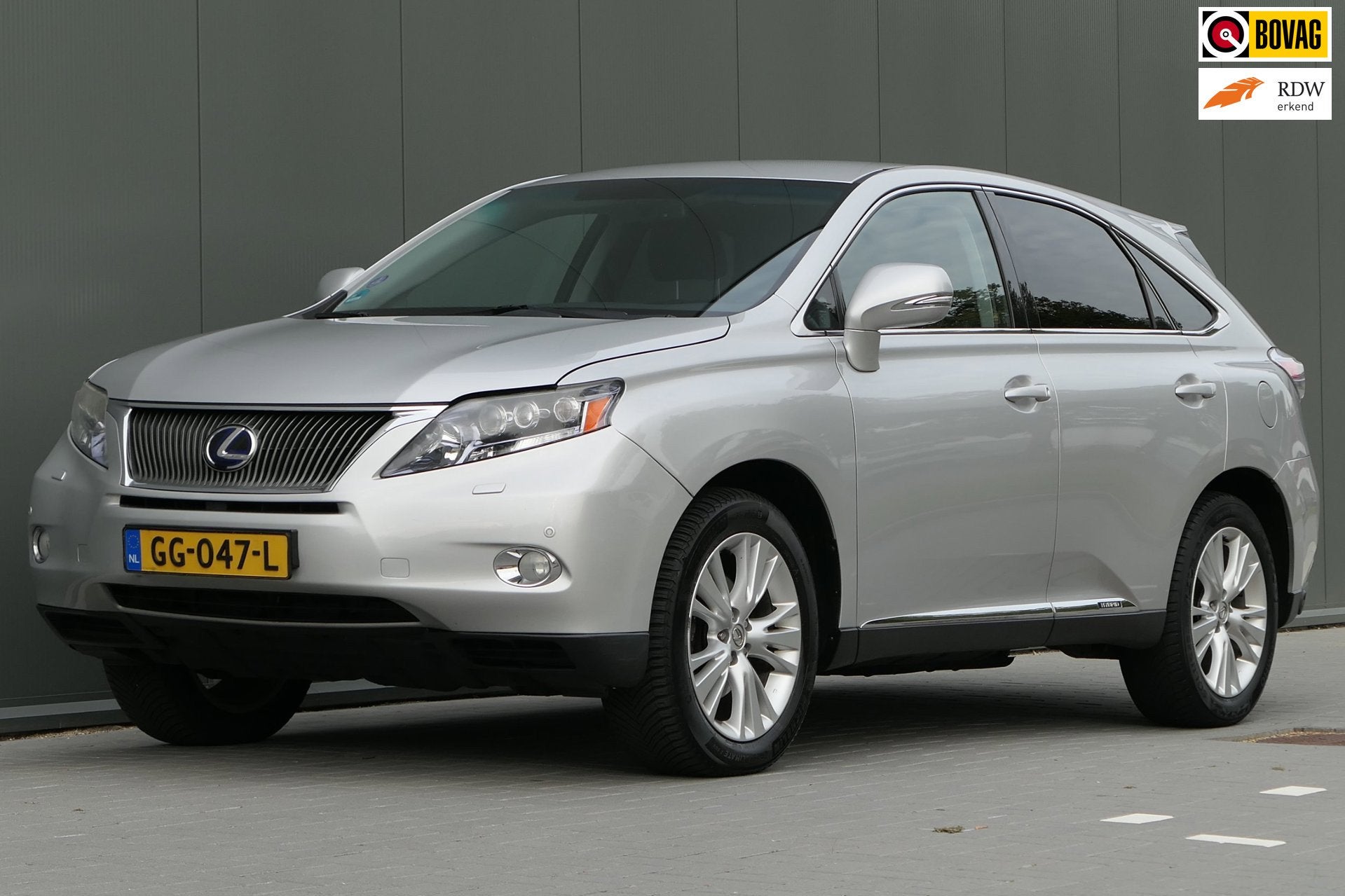 Lexus RX 450h 4WD Luxury LPG G3 Stoelverkoeling Memory Navi, Auto's, Automaat, 249 pk, Gebruikt, Zwart