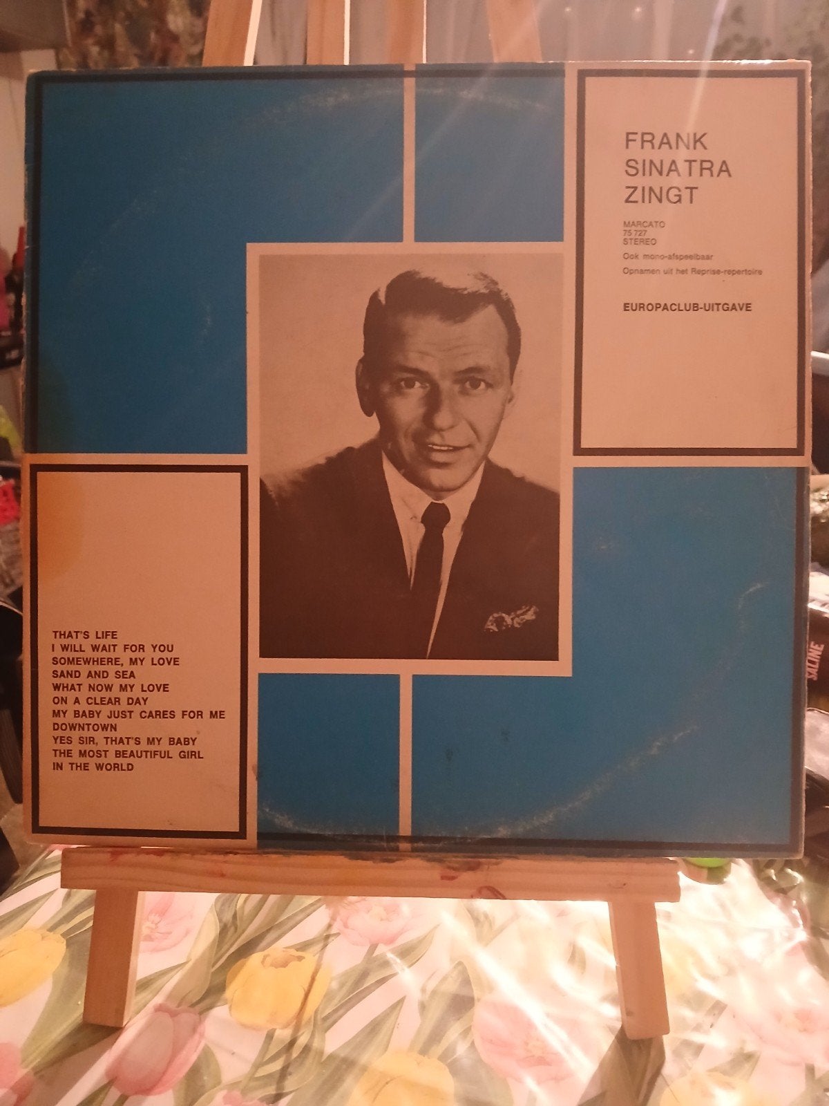 Frank Sinatra Zingt - Vintage LP, LP, Gebruikt, Pop, Ophalen of Verzenden