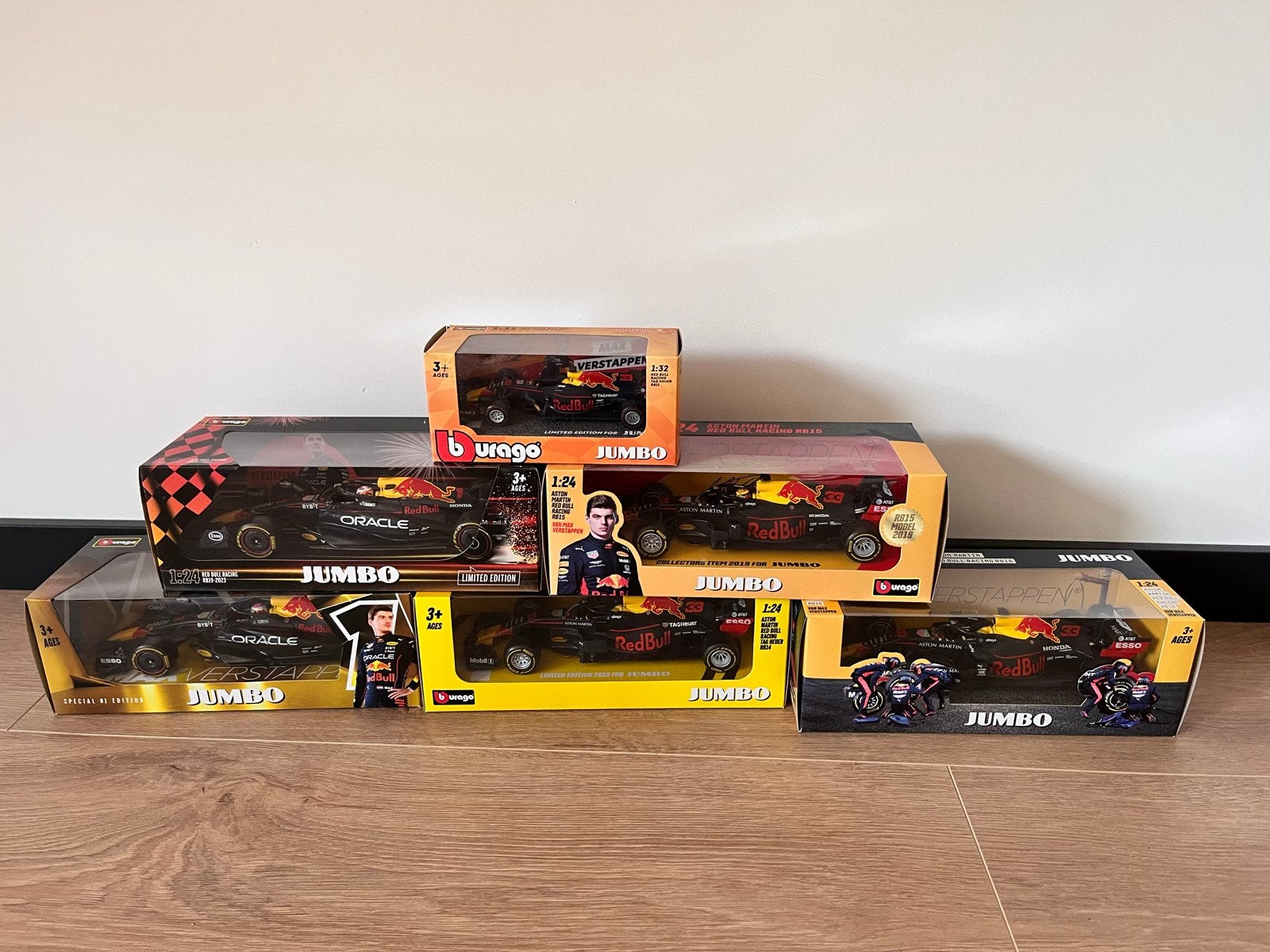 Bburago Max Verstappen Red Bull Racing F1 modelauto's, Ophalen of Verzenden, Nieuw, Auto, Overige merken