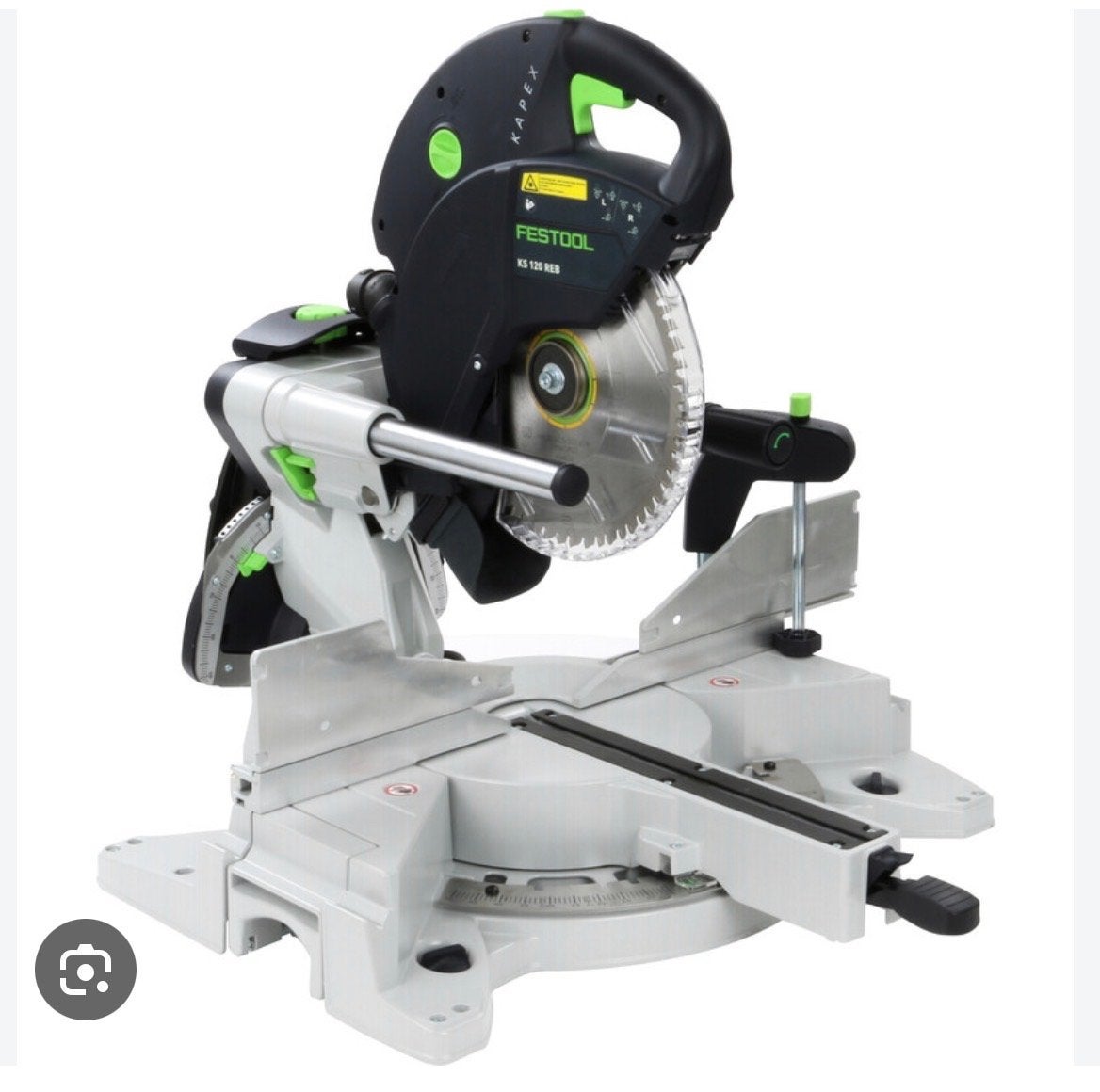 Festool Kapex KS 120 REB Afkortzaag - nieuw in doos, Doe-het-zelf en Verbouw, Gereedschap | Zaagmachines, 70 mm of meer, Nieuw