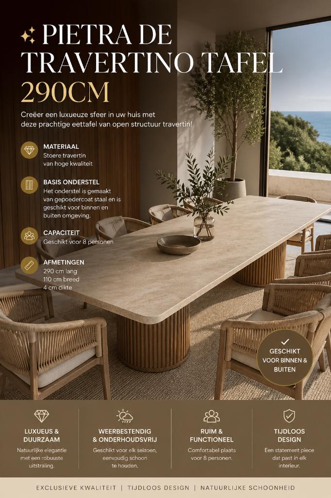 Pinksterdagen DEALS Tuintafels en Eettafels, Huis en Inrichting, Tafels | Eettafels, Ophalen, 50 tot 100 cm, Rechthoekig, Nieuw